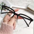 Unisex Blue Light Blocking Glasses Lightweight Non-Prescription Glasses For Gaming Reading Stu Gradient Black Frame
