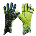 Målvaktshandskar, fotbollshandskar grön green size 9