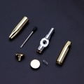 Miniatyrbild 4 av 5: Led Pen Fidget Spinner Penna Stress Relief Toy Led Spinning Ball Penna Flerfärgad Electroplated silver
