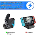 Miniatyrbild 3 av 4: 3-i-1 Laddningsdocka Kompatibel Med Switch/oled Joycons, Laddstation För Pro Controller