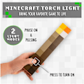 Miniatyrbillede 3 af 5: Torch Light 2 Lystilstande 2 Brugstilstande Batteridrevet