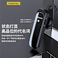 Miniatyrbild 3 av 4: Bluetooth-headset 5.0 Trådlöst Öronkrok Nytt Bluetooth-headset Passar Apple Enkelt Öra Multi-Android