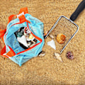 Miniatyrbilde 2 av 4: Strand Mesh Spade med Mesh Strandveske for Skjellinnsamling, Barn Filter Sand Scooper for å plukke opp skjell, Shark Tooth Sifter Dipper