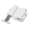 Magnetic Push Latch Heavy Duty Push Open ABS Strong Suction Double-Headed Cabinet Door Push Latch for Kitchen Drawer JIKAIX White