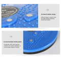 Miniatyrbillede 3 af 5: Waistwhisper - Body Shaping Talje Twist Disc Waist Whisper Exerciser Blue
