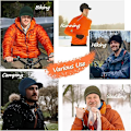 Miniatyrbillede 3 af 4: Mænds Vinter Visor Beanie Hat med Øreklapper Strikket Baseball Cap med Skygge Ski Cap Varmt Fleeceforet Jagthue Blå