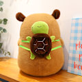 Miniatyrbild 3 av 5: Ny ryggsäcksplyschad capybara-leksak semesterdocka online kändis capybara (bebis)