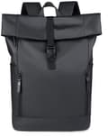 Roll-Top Backpack - Unisex Backpack - Travel Bag - Laptop Backpack - Waterproof Travel Backpack - School Backpack - Work Travel Backpack - Nylon