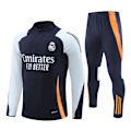 Miniatyrbillede 1 af 2: 2425 Paris Real Madrid Arsenal NM United Ajax Frankrig England Brasilien Spanien halv-pull fodbolduniform 5 S