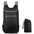 Foldable Ultralight Backpack for Outdoor Travel Black