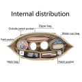 Miniatyrbilde 3 av 5: Filtpose for Longchamp Handbag Liner Bag Filtduk Makeup Bag Support Travel Portable Insert Purse Organizer Tw M M A style
