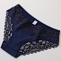 Pikkukuva 4 / 5: Naisten seksikäs pitsi-alushousut ohut hengittävä alusvaatteet 3 kpl/setti set 1  3pcs XL