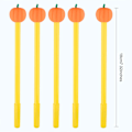 Miniatyrbillede 2 af 7: T 30 stk. Halloween Thanksgiving Day græskar penne bulk søde Kawaii sorte skrivepenne kuglepenne til kontor skoleartikler