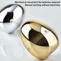 Miniatyrbilde 3 av 5: 60 Minutter Egg Modell Mekanisk Timer Matlaging Vekkerklokke Manuell Timer For Kjøkken Gold