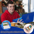 Miniatyrbild 5 av 5: Jul fiskeset kassett, fiske adventskalender 2023, jul fiskeset blind box, fiskedrag set, ängel adventskalender 2023 fiske D Set-24B