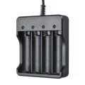 Miniatyrbillede 3 af 4: 18650 Batterilader 4 pladser Oplader Lommelygte 4.2V Lithium Ba