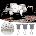 Miniatyrbilde 2 av 5: 8 stk Camping Markise Kroker Rv Markise Henger Kroker Rv Festlys Henger For Rv Caravan Camper