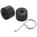 Miniatyrbillede 1 af 5: 20 Hjulmøtrik Bolt Dæksel Cap 17mm Til Golf Mk4 For