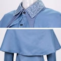 Miniatyrbild 6 av 6: Fleur Delacour Harry Potter Kostym för Flickor Set Ve Azul 140
