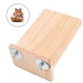 1 st Springboard Unik Hållbar Trä Rolig Robust Hamsterleksak För Hamstermus