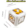 Miniatyrbild 6 av 6: Montessori Busy Cube för småbarn 1 år, Busy Cube Sensorisk Aktivitetsbräda Bil Reseaktiviteter Finmotorisk Leksak