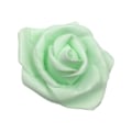 Miniatyrbilde 1 av 5: Gjenbrukbare dekorative PE-skumroser for hjemmedekor, bryllupsfestdekorasjon - 6-7 cm kunstige blomsterhoder - 10 stk light green
