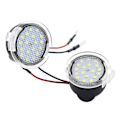 Pikkukuva 1 / 4: 2 kpl 18 Led Under Mirror PuddLe Light För Ford Mondeo S-Max Edge ExpLorer F-150