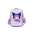 Miniatyrbillede 1 af 5: Sanrio Kuromi Messenger Taske til Kvinder Anime Hardshell Taske 6