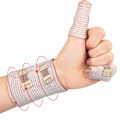 Pikkukuva 4 / 8: 20 kpl Bandage-klipsit Kääre Elastinen Metalliklipsit Bandage-soljet Rep White