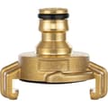 Geka messing hurtigkoblingssystem med slangekobling (kompatibel med Gardena-system)