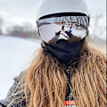 Miniatyrbilde 5 av 5: Kvinners og menns skibriller Pro red frame red piece