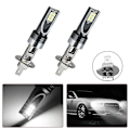 Pikkukuva 2 / 5: H1 Led -ajovalopolttimo, 1500lm Mini Led H1 -polttimot Auton muunnossarja, Plug And Play Halogeenin vaihto, Lähi- ja kaukovalot, Canbus 2 pcs