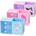 Miniatyrbild 5 av 5: Anime-skrivbordsförvaring Cinnamoroll - Pennhållare för skrivbord, söt pennkopp, sminkborsthållare, minibox Melody