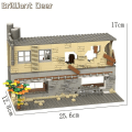 Miniatyrbilde 1 av 5: Forlatte ødelagte bygninger Moc Ww2 Pubg militærbase Diy scener bygninger blokker sett deler for hærsoldat figurer gutter leker 503stk 459PCS