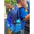 Pikkukuva 5 / 6: Lasten taapero esikoulu matkareppu Kindergarten Cool Cute Cartoon Schoolbag Reppu Yksisarvinen Violetti Reppu Kirjakassi Tytöille Pojille Vauva Dinosaur Blue