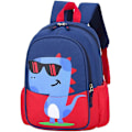 Pikkukuva 1 / 5: Lasten taapero esikoulu matkareppu päiväkoti Cool Cute Cartoon reppu reppu Yksisarvinen Violetti reppu Kirjakassi tytöille pojille vauva Dinosaur Red