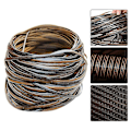 Miniatyrbillede 3 af 5: 32m Patio Møbler Reparation Høj Styrke Plast Rattan Flet Kit Flad Bærbar Ny Brown