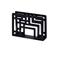 Miniatyrbillede 1 af 10: Servietholder i rustfrit stål, lodret servietholder black style 1-style 1