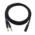 Pikkukuva 1 / 5: 3,5 mm:n yleinen 2-in-1-pelikuulokemikrofonin äänikaapeli - jatkokaapeli Hyperx Cloud Ii/alpha-/cloud Flight/c