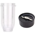 Miniatyrbillede 4 af 4: Sharp rustfrit stålblad reservedele tilbehør kompatibel med 250w Magic Bullet Blender (hy)