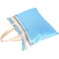 Miniatyrbillede 5 af 8: A3 Filpose - Oxford lynlås vandtæt kunstpose Makeup Skolepose Skulder Arbejdstaske Opbevaring Tote Art Opbevaringspose Kontor Lærred Stationery - 40.5X50cm Sky-blue