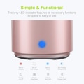 Miniatyrbilde 4 av 5: Reiseetui pakket, A106 Pro trådløs mini Bluetooth-høyttaler IP67 vanntett, liten men kraftig, bærbare høyttalere for bil, sykkel, utendørs Rose Gold