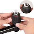 Miniatyrbilde 2 av 5: 90° Rettvinklet Selvstrammende Chuck, Hurtigutløser Albue Drill Chuck Skrutrekker Bit Vinkel Driver Adapter
