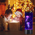 Miniatyrbillede 3 af 3: Led Fantasy Jellyfish Lava Lampe, Rund Realistisk Jellyfish Akvarielampe, Jellyfish Akvarium Stemningslys Dekoration Til Hjem, Kontor Dekoration, Stor