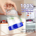 Miniatyrbilde 4 av 7: 10 stk. salatdressingbeholdere til å ta med, 120 ml sausbøtter med lokk, 4 oz salatdressingkrukker, snacksausematfrukt yoghurt oppbevaringsbeholdere