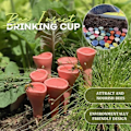 Miniatyrbilde 2 av 6: Biedrikkingskopp for insekter, biedrikkekopper for hagen, minidrikkekopper brukt av bier i hager. (5 farger) A7 A7