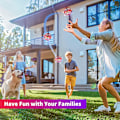 Miniatyrbillede 4 af 4: Kosmisk Globus Flyvende Spinner med 360° Roterende RGB Lys, Håndcontroller Mini Drone, Flyvende Underkopbold, Gyro Bold Legetøj til 6 7 8 9 10+ Dreng Pige Red
