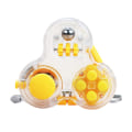 Miniatyrbild 1 av 5: Naievear Fidget Pad Leksaker Stressavlastning Vibrerande Färg Finger Flexibilitet Hand Leksaker Fidget Pad För Avslappning Yellow