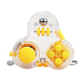 Miniatyrbilde 1 av 5: Naievear Fidget Pad-leker Stressavlastning Vibrerende Farge Finger Fleksibilitet Håndleker Fidget Pad For Relax Yellow