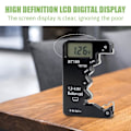 Miniatyrbillede 4 af 5: Mini Digital Batteritester, ABS Universal Batteritester med High Definition LCD-display til typer D CAA N LR44 9V 6F22